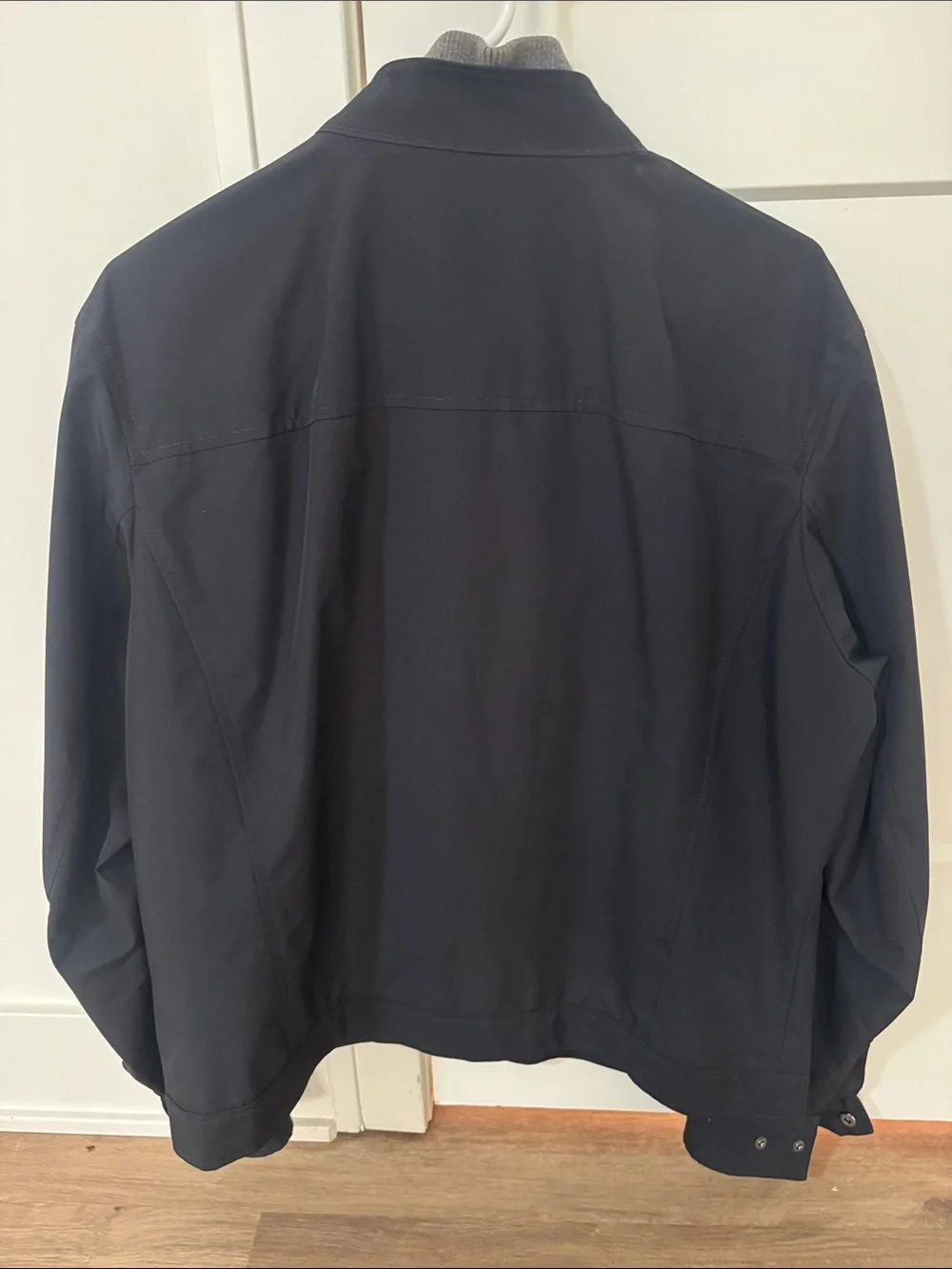 Banana Republic Men’s Black Lightweight Zip Jacket